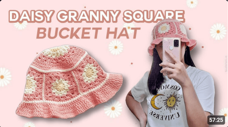 Tuto Crochet Bucket Hat