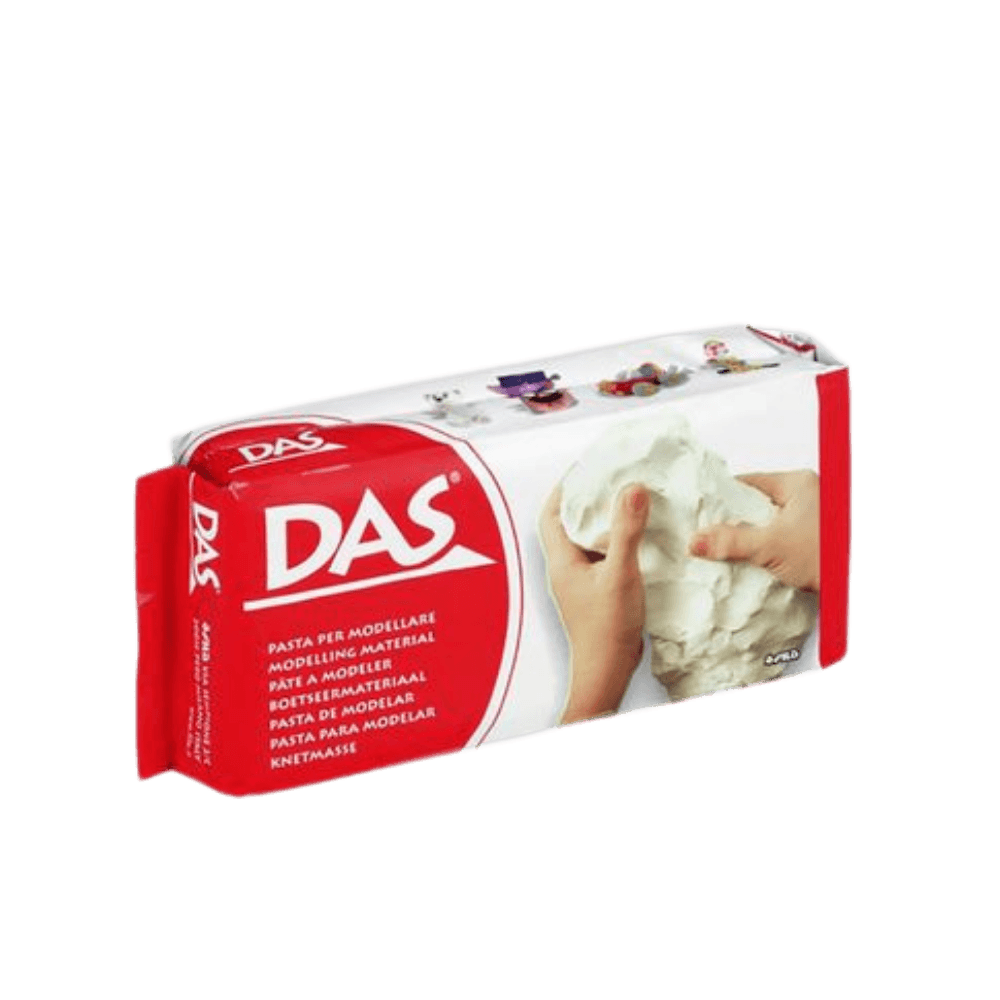 Pâte à modeler autodurcissante Pain de 1 kg Blanc - Das