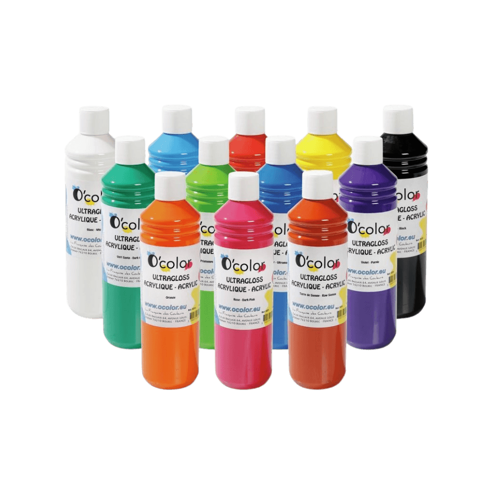 PEINTURE ACRYLIQUE Ultra gloss - Flacon de 500 ml